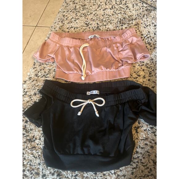Lot of two cute crops! Size M - Picture 1 of 3